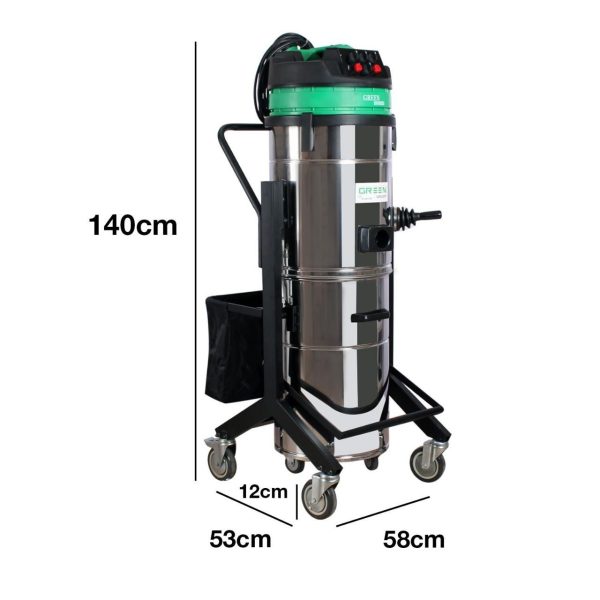جارو برقی صنعتی Green master H973A