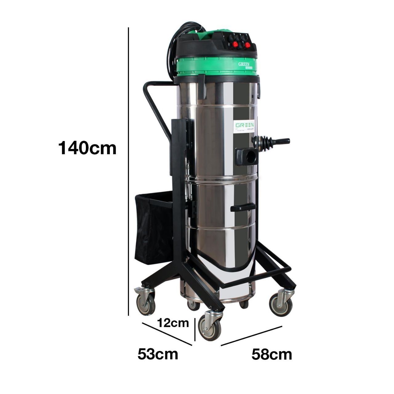 جارو برقی صنعتی Green master H973A