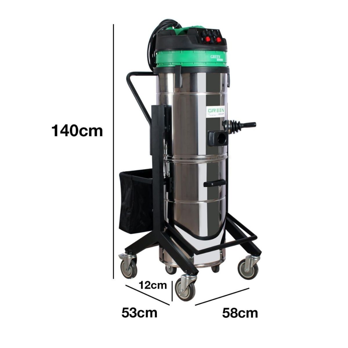 جارو برقی صنعتی Green master H973A