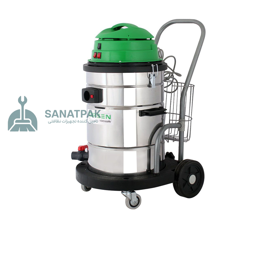 جارو برقی صنعتی 2 موتور green 752A